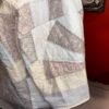 Antique Quilt Coat Handmade Vintage Patchwork Jacket One of a Kind Hoodie “Pearl”