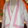 Maude | Antique 1930s Basket Quilt Coat | Shawl Collar | Handmade | S-XL