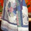 Margot Handmade Vintage Quilt Coat | 1940s-50s Hand Quilted Log Cabin Star (Medium-3XL)
