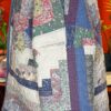 Margot Handmade Vintage Quilt Coat | 1940s-50s Hand Quilted Log Cabin Star (Medium-3XL)