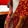 Handmade Recycled Sari Wrap Maxi Dress Carmen – Maxi, L-XXL Fit