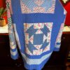 Maxine Quilt Coat | 1930-40s Cobalt Blue Star Quilt | One of a Kind