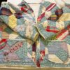 Scrappy Vintage Quilt Coat | 1930s-50s Plaid Floral Mix | One of a Kind Medium-XXL