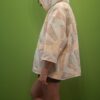 Antique Quilt Coat Handmade Vintage Patchwork Jacket One of a Kind Hoodie “Pearl”