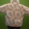 Antique Quilt Coat Handmade Vintage Patchwork Jacket One of a Kind Hoodie “Pearl”
