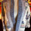 Handmade Quilt Coat | 1940s-50s Log Cabin Star Quilt, Hand-Quilted, Medium-XL