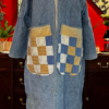 Handmade Quilt Coat | Reversible Patchwork Duster | Antique 1930s Quilt | Boho Maximalist | M-XL Constance