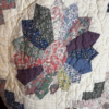 Margot Handmade Vintage Quilt Coat | 1940s-50s Hand Quilted Log Cabin Star (Medium-3XL)