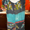 Sparrow Handmade Kantha Jumpsuit  Tie Shoulder  Bird & Botanical Print  Large to XL Wolfgang