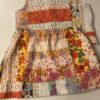 Poppy Quilted Set | Cropped Top, Gathered Skirt | 1970s Vintage Kantha Lined Medium