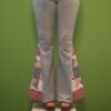 Joni | Upcycled Bell Bottom Jeans | Vintage Quilt Panels | Size 27 | One of a Kind | Wolfgang