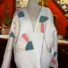 1930s Dresden Fan Quilt Coat | Feedsack Fabric | One of a Kind Medium-XXL
