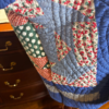 Maxine Quilt Coat | 1930-40s Cobalt Blue Star Quilt | One of a Kind