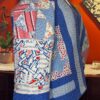 Maxine Quilt Coat | 1930-40s Cobalt Blue Star Quilt | One of a Kind