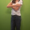 Upcycled Vintage Quilt Flare Jeans | Patchwork Bell Bottom Denim Size 25