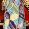 Scrappy Vintage Quilt Coat | 1930s-50s Plaid Floral Mix | One of a Kind Medium-XXL
